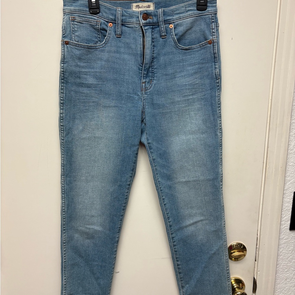 Madewell Light Blue Stovepipe Skinny Jeans